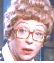 and she's riding that stairlift to heaven